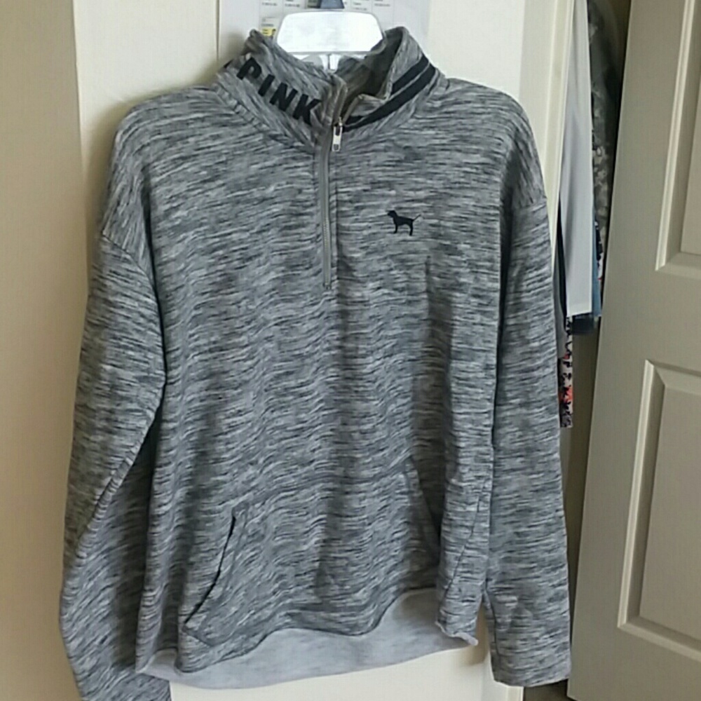FINAL SALE Victoria Secret Quarter Zip Top
